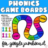 Phonics Game Boards for Google Jamboard