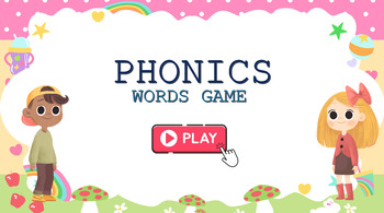 Preview of Phonics Game For Kids