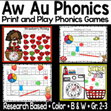 Phonics Game For au and aw Sound