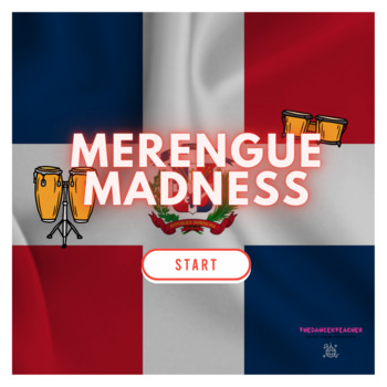 Preview of Phonics Game Show: Merengue Madness *editable*