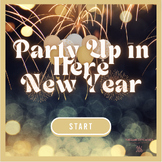 Phonics Game Show: Party Up in Here New Year editable*