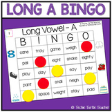 Phonics Game: Vowel Sounds Bingo - Long A - Decoding and F