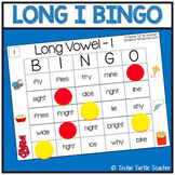 Phonics Game: Vowel Sounds Bingo - Long I - Decoding and F