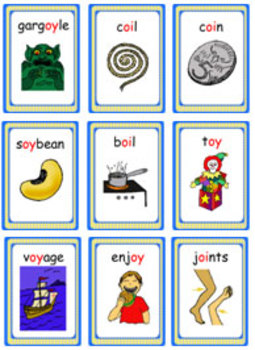 phonics game a game of phonics for teaching oy oi gurgling gargoyle