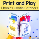 Phonics Games & Activities BUNDLE | Phonics Cootie Catcher