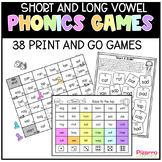 Phonics Games BUNDLE, SOR Games, Literacy Center Games, Word Work
