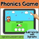 Phonics Games: Bubble Word Building with Digraphs Digital Game