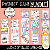 Phonics Games Bundle | Phonemic Awareness Games | Heggerty