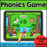 Phonics Games: Change the Sound Parrot Game Digital Game