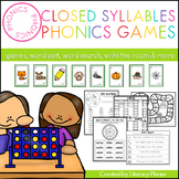 Closed Syllables Games and Activities