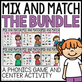 Phonics Games Mix and Match | The Bundle | Phonics Center 