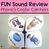 Phonics Games | Phonics Cootie Catchers & Fortune Tellers