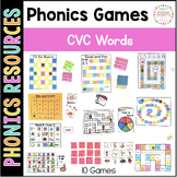Phonics Games: Short Vowel CVC Words