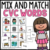 Phonics Games Short Vowels CVC Mix and Match