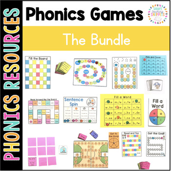 Preview of SoR Phonics Games: The Bundle