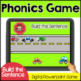 Phonics Games: Vehicle Sentence building with Short Vowel 
