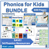 Phonics Games and Activities BUNDLE - Science of Reading -