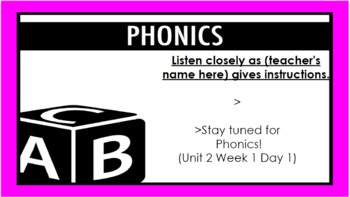 Preview of Phonics Grade 3: Unit 2 Week 1-3