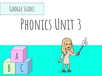 Preview of Phonics Grade 3 Unit 3 