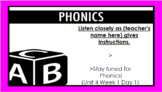 Phonics Grade 3: Unit 4 Week 1 & 2