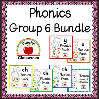 phonics group 6 bundle by playful classroom teachers pay teachers