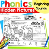 Phonics Hidden Pictures: Beginning Sounds