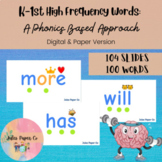 Phonics High Frequency/Sight Words- Fry 100 Sight Words (H