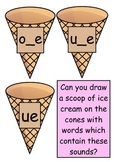 Phonics Ice Cream Cones (Phase 5)