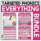 Phonics Instruction, Activities and Assessment Ultimate BUNDLE