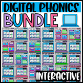 Phonics Interactive Google Classroom Digital BUNDLE