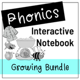 Phonics Interactive Notebooks Journals - Growing Bundle