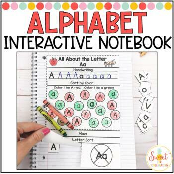Preview of Phonics Interactive Notebook | Alphabet and Letter Recognition