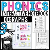 Phonics Interactive Notebook- Blends and Digraphs
