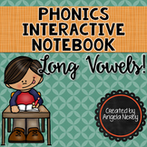 Phonics Interactive Notebook: Long Vowels