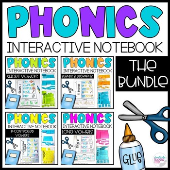 Preview of Phonics Interactive Notebook - THE BUNDLE