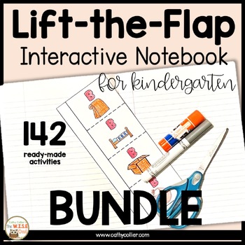 Preview of Phonics Interactive Notebook for kindergarten Science of Reading BUNDLE