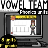 Vowel Teams and Digraph Phonics Digital Units 19 to 24 BUN
