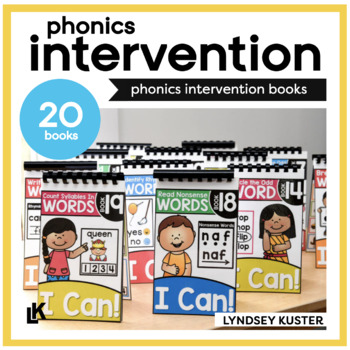 Preview of Phonics Intervention Bundle