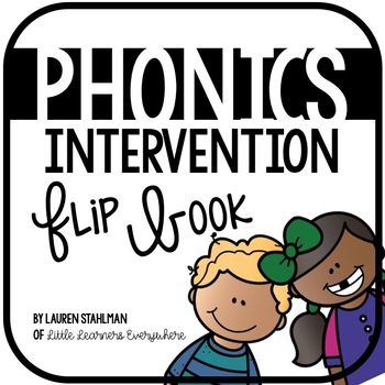 Preview of Phonics Intervention Flip-book