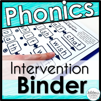 Preview of Phonics Intervention Games, Activities & Assessment Science of Reading Worksheet