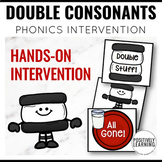 Double Consonants Activities, Phonics Centers, and Seesaw
