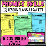 Phonics Intervention: R-Controlled Lessons & Practice for 
