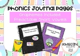 Phonics Journal Pages, Games, Word Lists, and Decodables! 