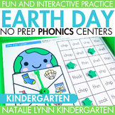 Earth Day No Prep Phonics Science of Reading Kindergarten 