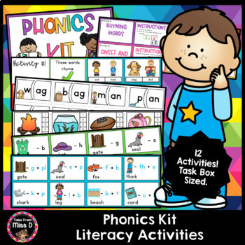 Preview of Phonics Kit - Literacy Activities