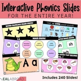 Phonics Intervention Slides for the ENTIRE YEAR!