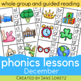 Phonics Lessons for whole group or guided reading (December)