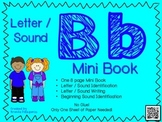 Phonics / Letter B Mini Book Craft