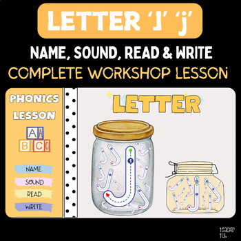 Preview of Phonics Letter 'J' 'j' - Complete Workshop Model PowerPoint Lesson