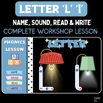 Preview of Phonics Letter 'L' 'l' - Complete Workshop Model PowerPoint Lesson